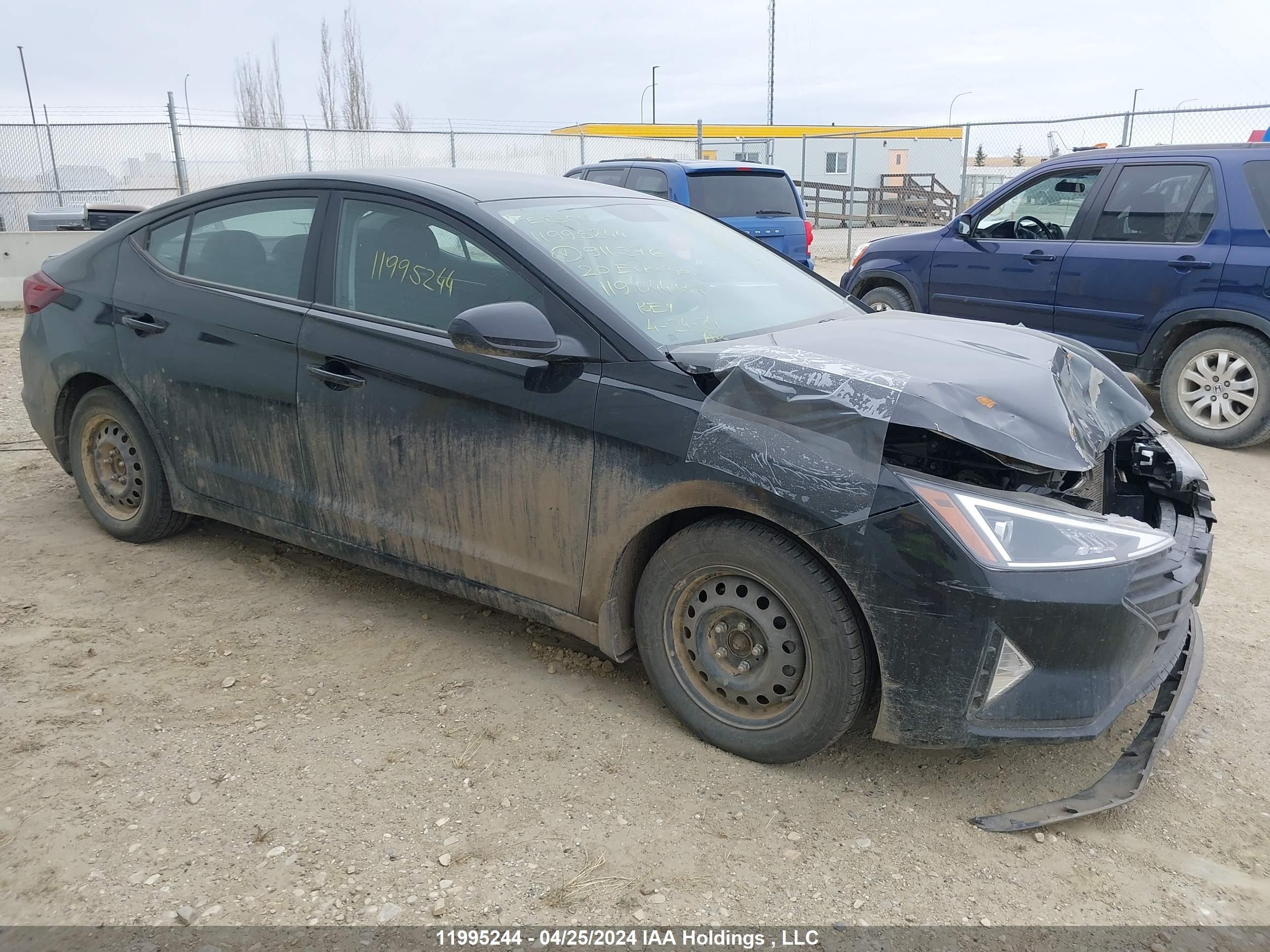 HYUNDAI ELANTRA 2020 kmhd74lf8lu911576