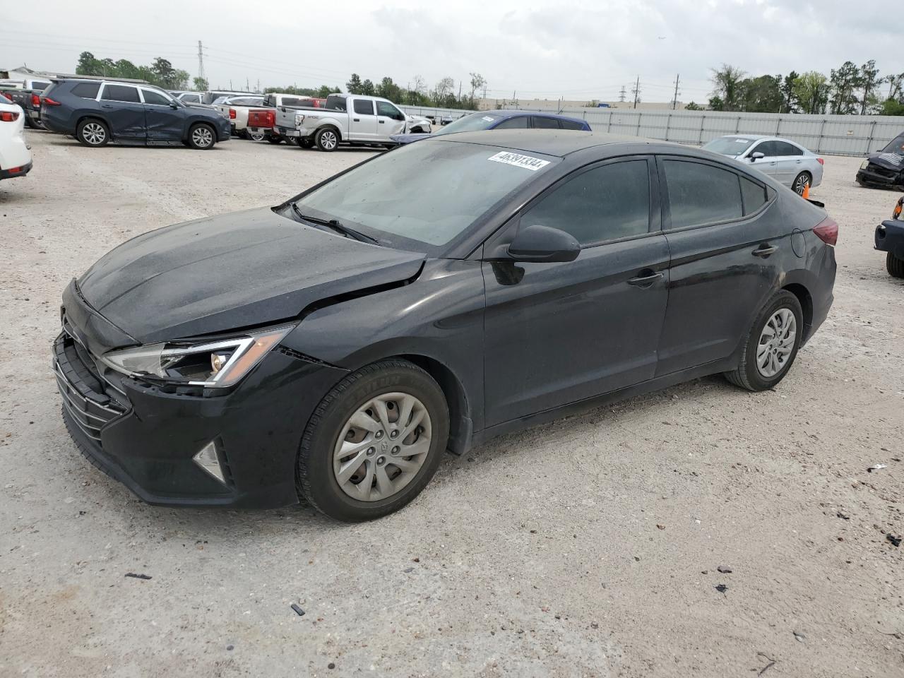 HYUNDAI ELANTRA 2020 kmhd74lf8lu915580