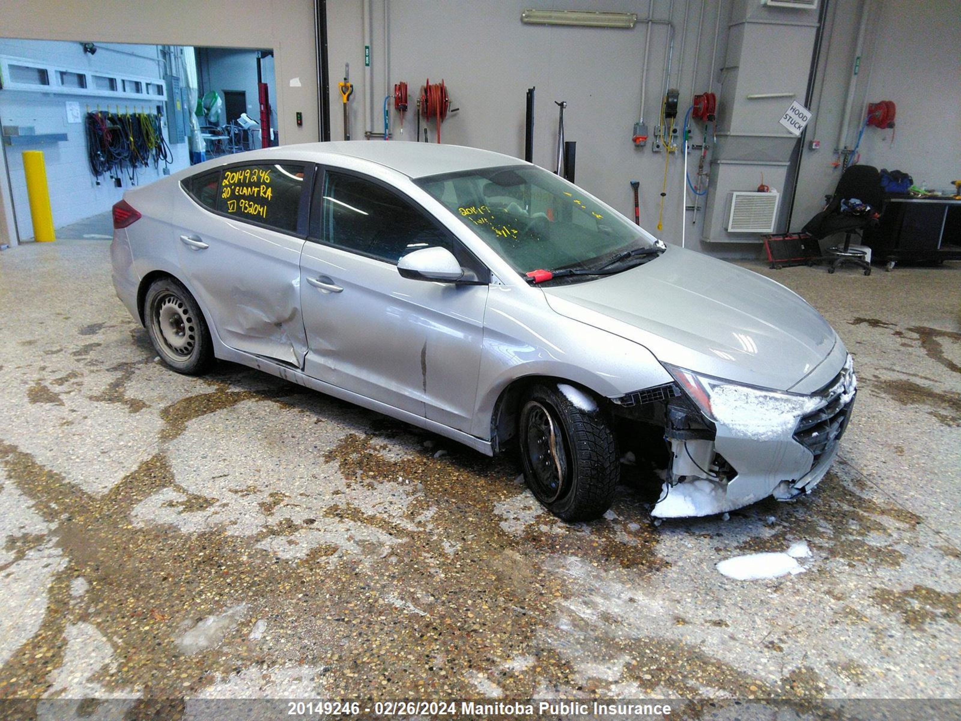 HYUNDAI ELANTRA 2020 kmhd74lf8lu932041