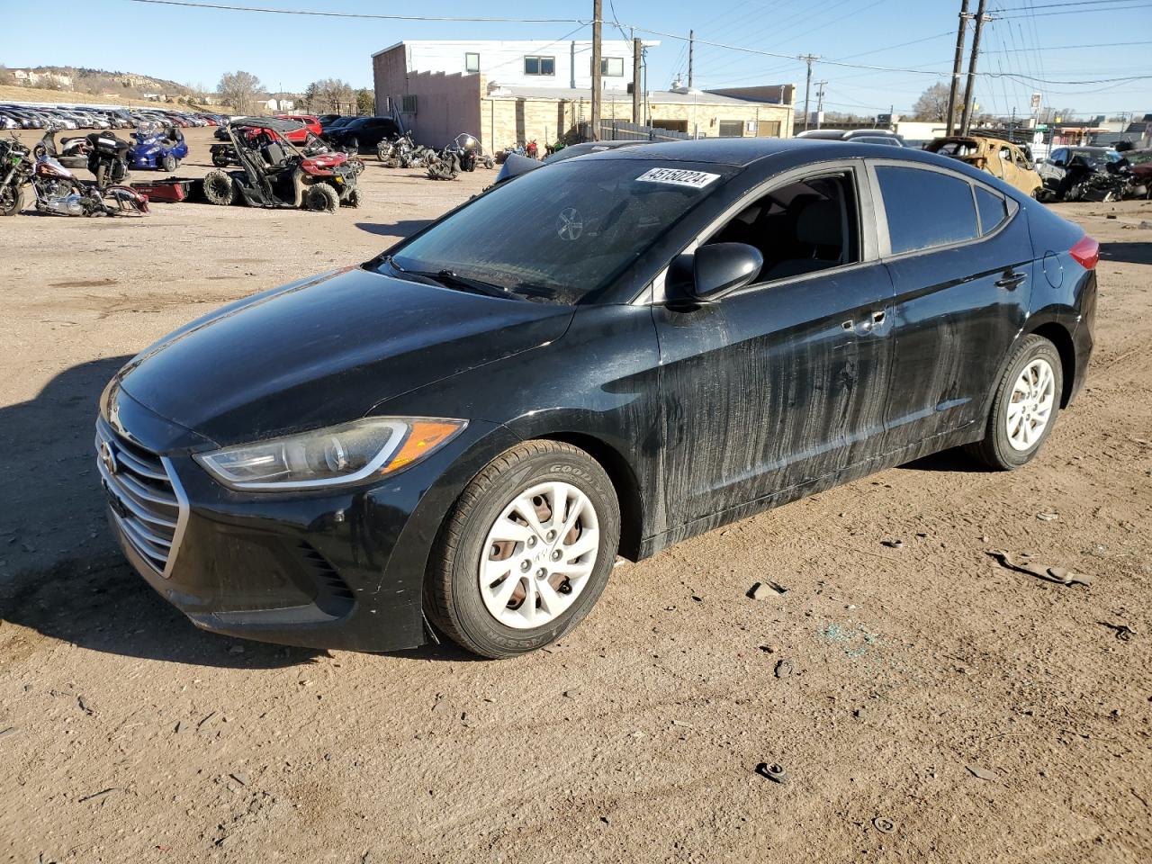 HYUNDAI ELANTRA 2017 kmhd74lf9hu077292