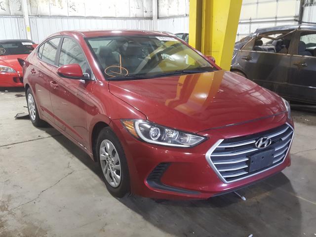 HYUNDAI ELANTRA SE 2017 kmhd74lf9hu082296