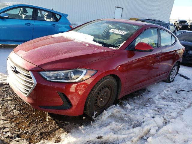 HYUNDAI ELANTRA SE 2017 kmhd74lf9hu094545