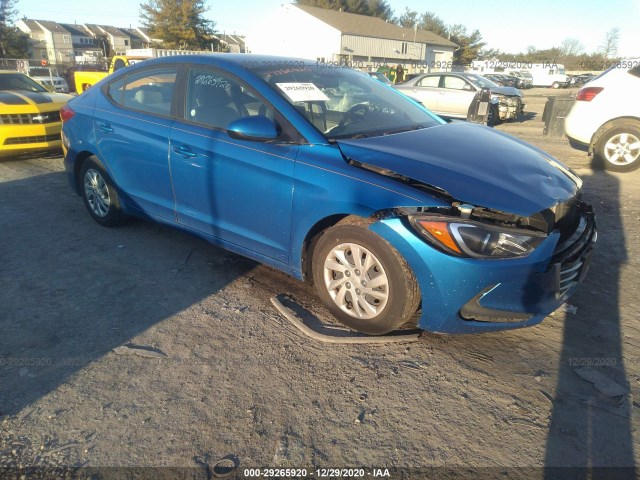 HYUNDAI ELANTRA 2017 kmhd74lf9hu121663