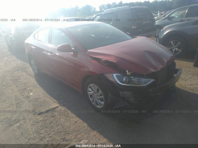 HYUNDAI ELANTRA 2017 kmhd74lf9hu122439