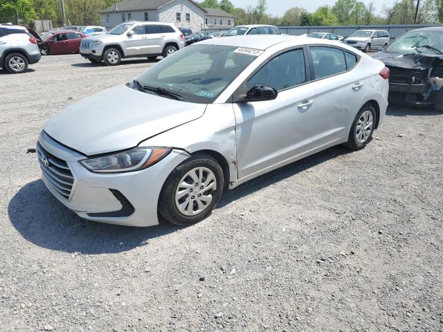 HYUNDAI ELANTRA SE 2017 kmhd74lf9hu124188