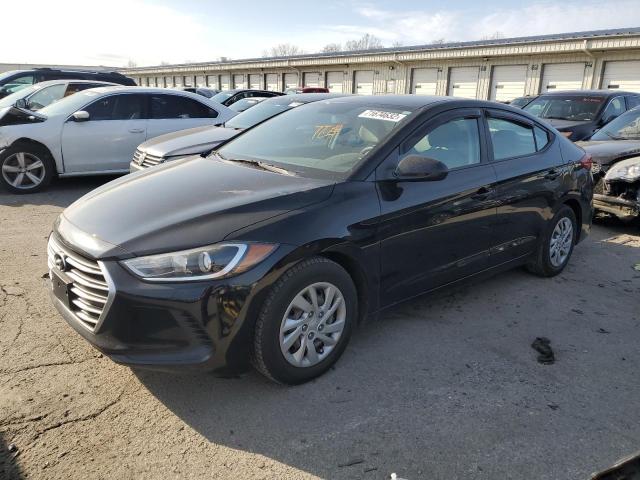 HYUNDAI ELANTRA SE 2017 kmhd74lf9hu124921