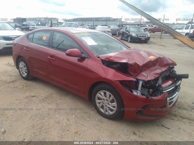 HYUNDAI ELANTRA 2017 kmhd74lf9hu364101