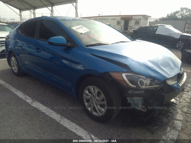 HYUNDAI ELANTRA 2017 kmhd74lf9hu371839