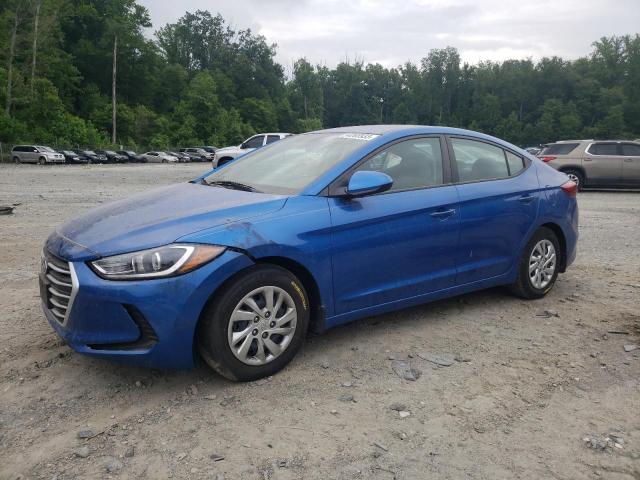 HYUNDAI ELANTRA SE 2017 kmhd74lf9hu408405