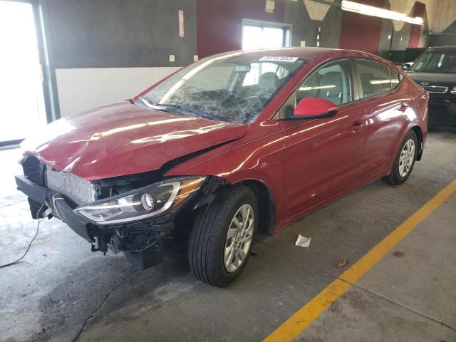 HYUNDAI ELANTRA SE 2018 kmhd74lf9ju451308