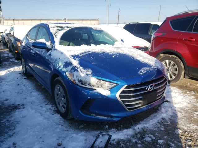 HYUNDAI ELANTRA SE 2018 kmhd74lf9ju453267