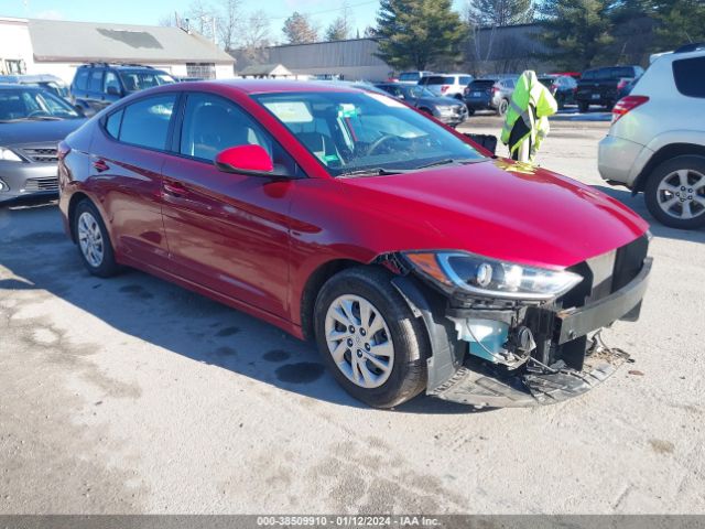 HYUNDAI ELANTRA 2018 kmhd74lf9ju470070