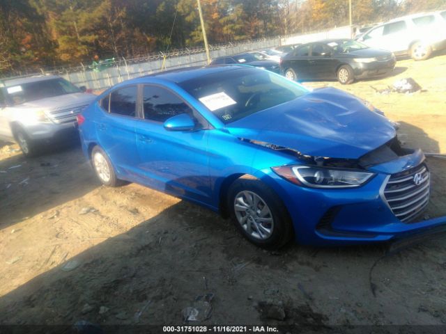 HYUNDAI ELANTRA 2018 kmhd74lf9ju472191