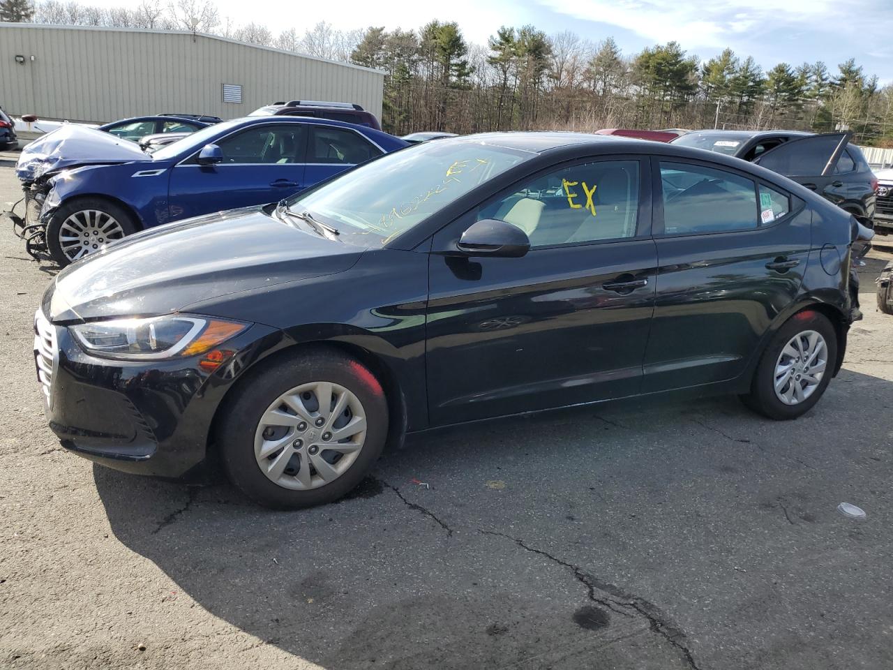 HYUNDAI ELANTRA 2018 kmhd74lf9ju574221