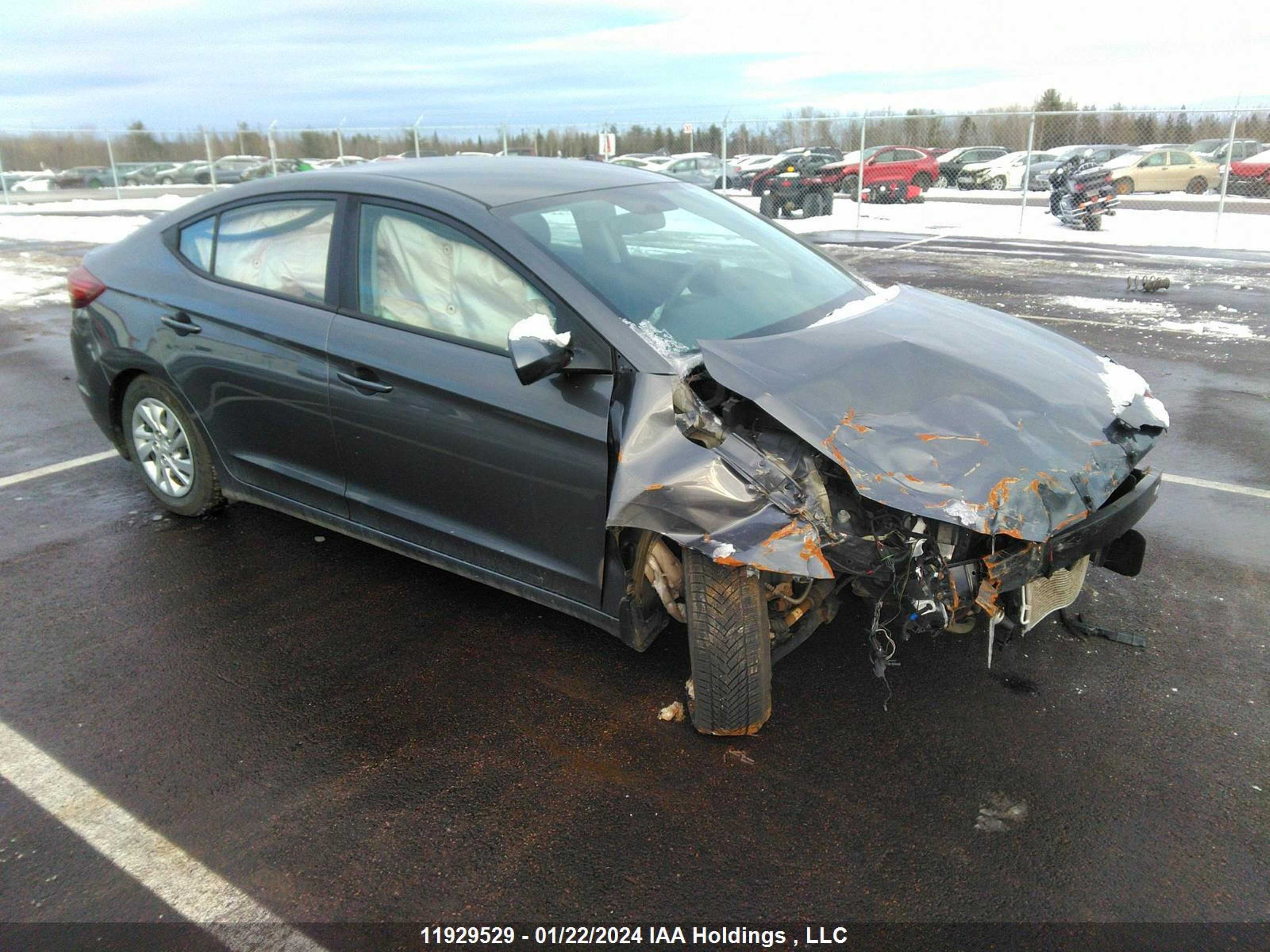 HYUNDAI ELANTRA 2020 kmhd74lf9lu035309