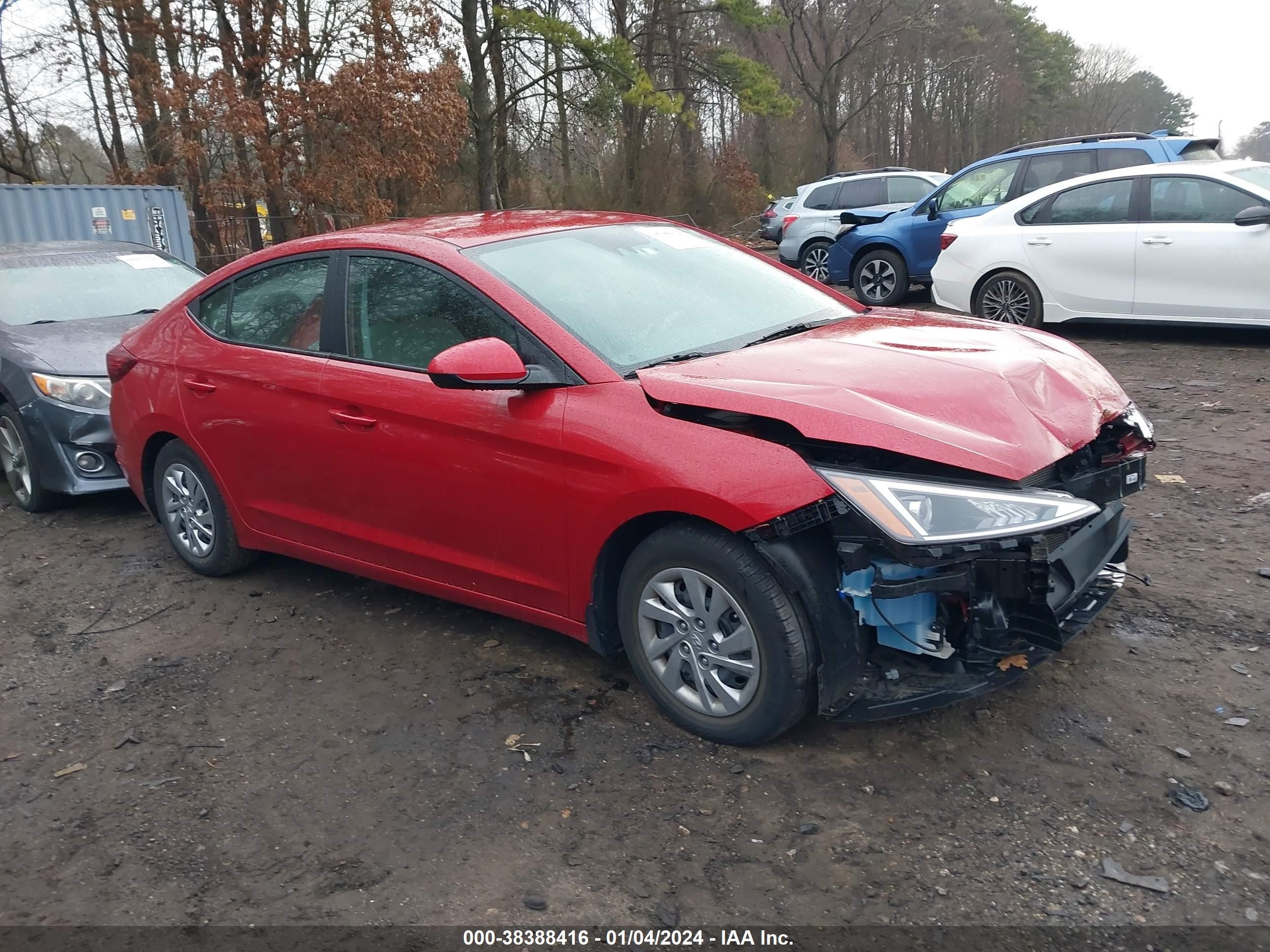 HYUNDAI ELANTRA 2020 kmhd74lf9lu074398