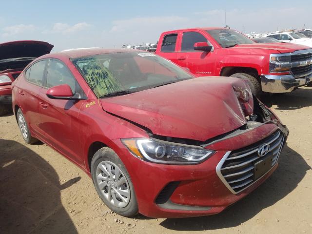 HYUNDAI ELANTRA SE 2017 kmhd74lfxhu065376