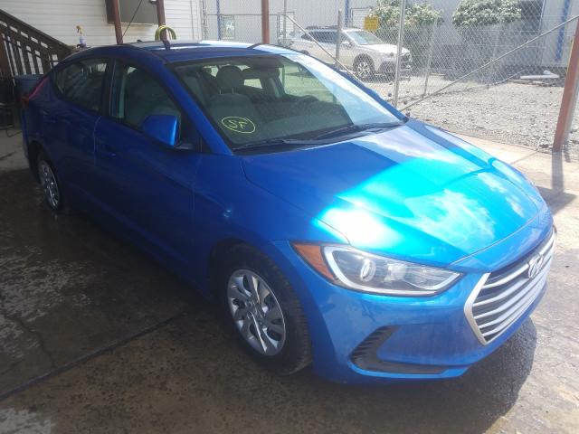 HYUNDAI ELANTRA SE 2017 kmhd74lfxhu071890