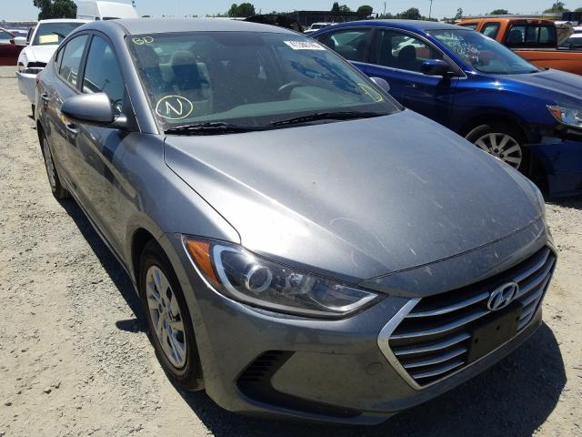 HYUNDAI ELANTRA SE 2017 kmhd74lfxhu072750