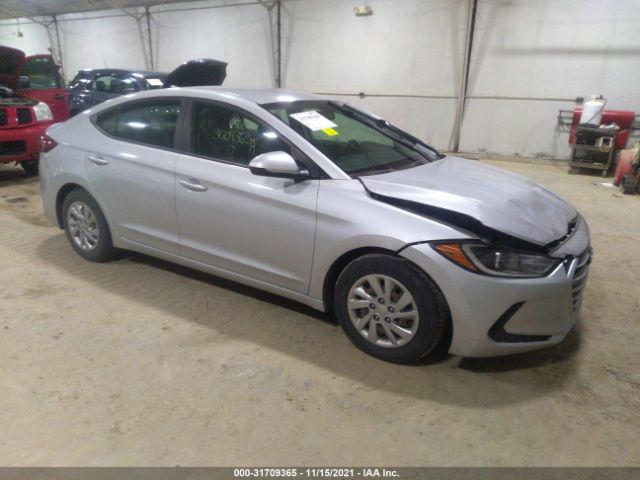 HYUNDAI ELANTRA 2017 kmhd74lfxhu076460