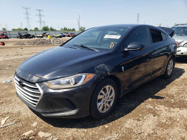 HYUNDAI ELANTRA SE 2017 kmhd74lfxhu078029