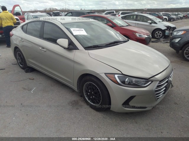 HYUNDAI ELANTRA 2017 kmhd74lfxhu099804