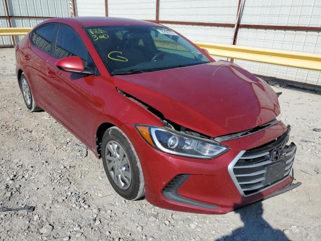 HYUNDAI ELANTRA SE 2017 kmhd74lfxhu100854