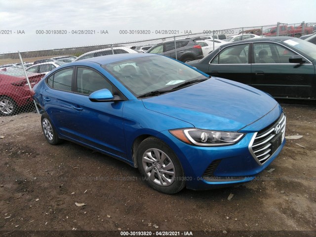 HYUNDAI ELANTRA 2017 kmhd74lfxhu103477