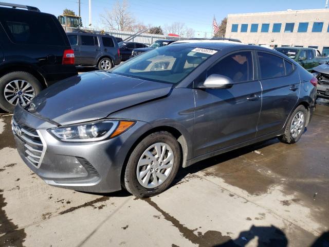 HYUNDAI ELANTRA SE 2017 kmhd74lfxhu112888