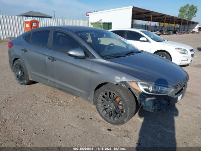 HYUNDAI ELANTRA 2017 kmhd74lfxhu118657