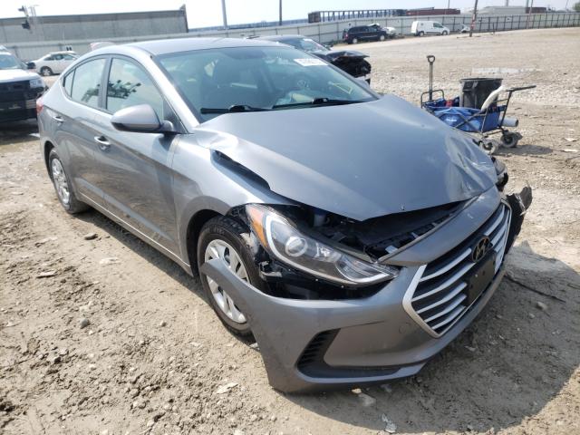 HYUNDAI ELANTRA SE 2017 kmhd74lfxhu154574