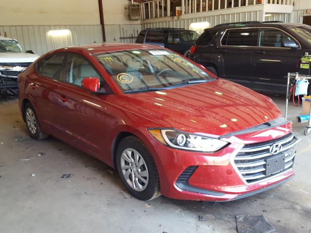 HYUNDAI ELANTRA SE 2017 kmhd74lfxhu173576