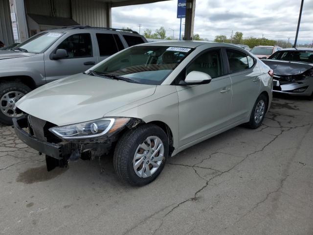 HYUNDAI ELANTRA SE 2017 kmhd74lfxhu314338