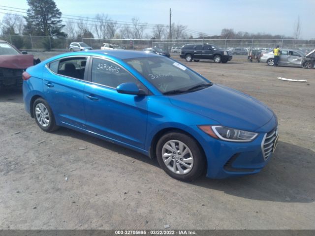 HYUNDAI ELANTRA 2017 kmhd74lfxhu351633