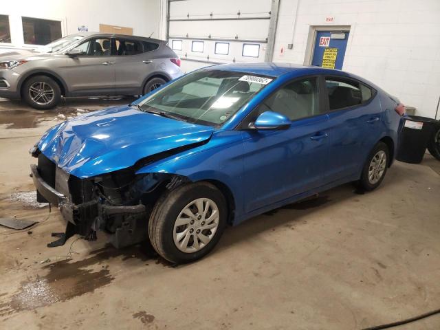 HYUNDAI ELANTRA SE 2017 kmhd74lfxhu363135