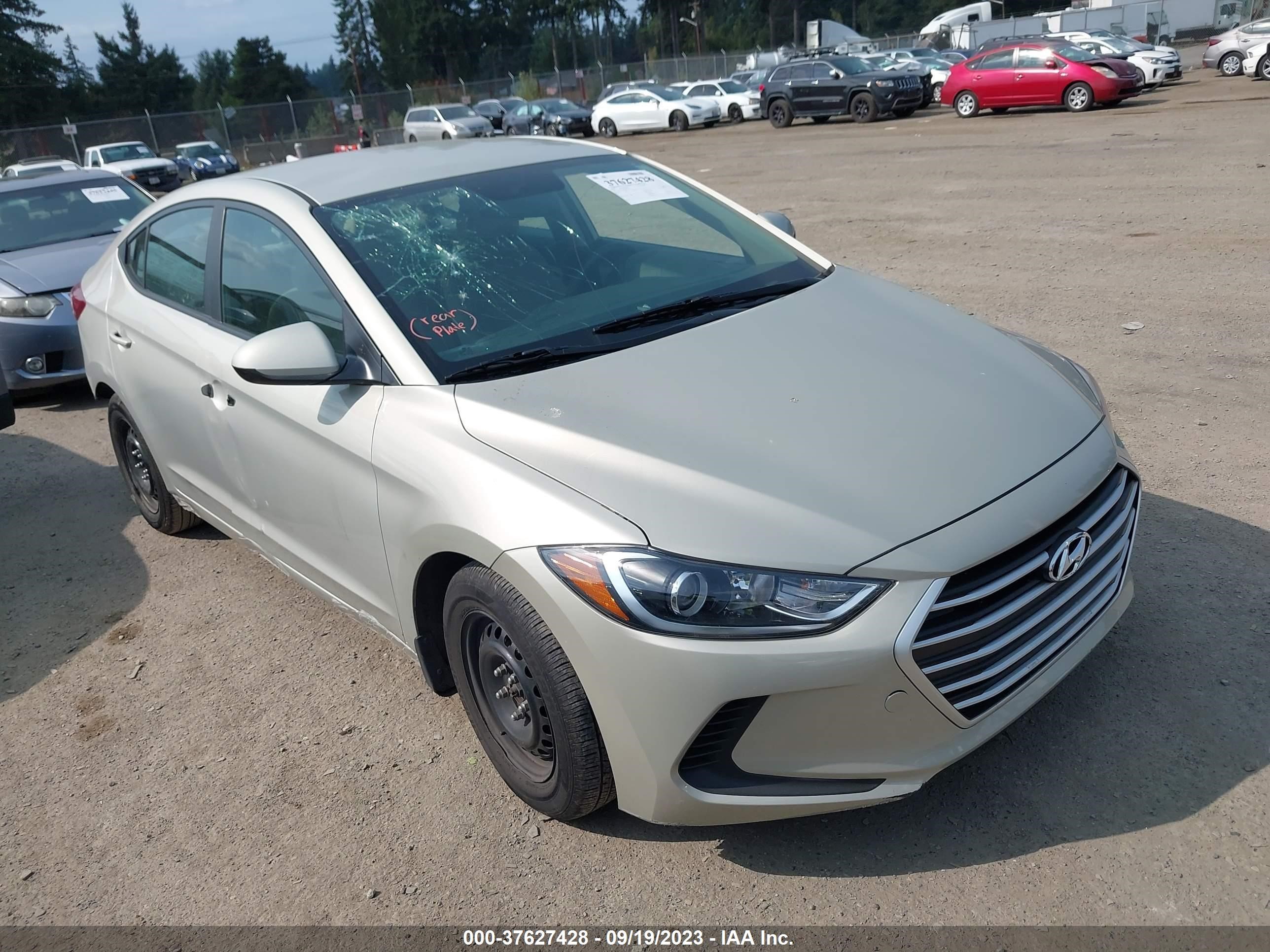 HYUNDAI ELANTRA 2017 kmhd74lfxhu369792