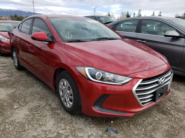 HYUNDAI ELANTRA SE 2017 kmhd74lfxhu377830