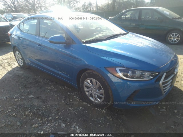 HYUNDAI ELANTRA 2017 kmhd74lfxhu392652