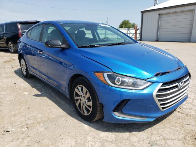 HYUNDAI ELANTRA SE 2017 kmhd74lfxhu394448