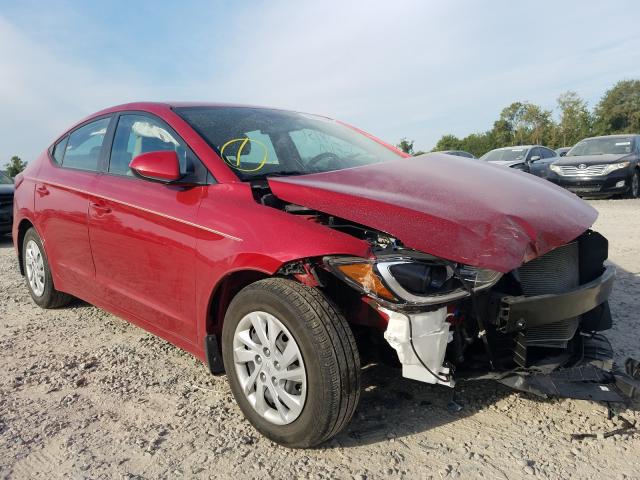 HYUNDAI ELANTRA SE 2017 kmhd74lfxhu397527