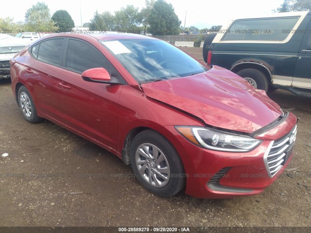 HYUNDAI ELANTRA 2017 kmhd74lfxhu400443