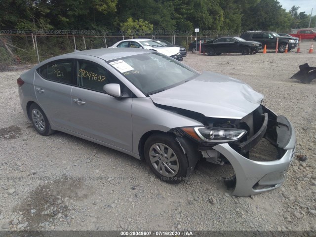 HYUNDAI ELANTRA 2017 kmhd74lfxhu403150