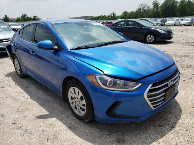 HYUNDAI ELANTRA SE 2017 kmhd74lfxhu424709