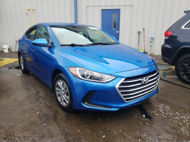 HYUNDAI ELANTRA SE 2017 kmhd74lfxhu426184