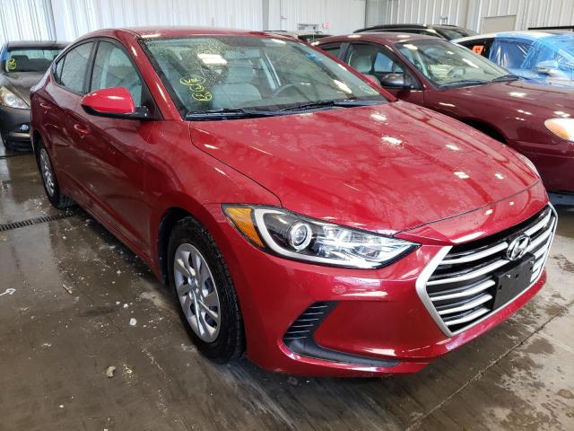 HYUNDAI ELANTRA 2018 kmhd74lfxju451155