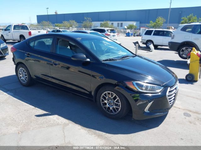 HYUNDAI ELANTRA 2018 kmhd74lfxju452564