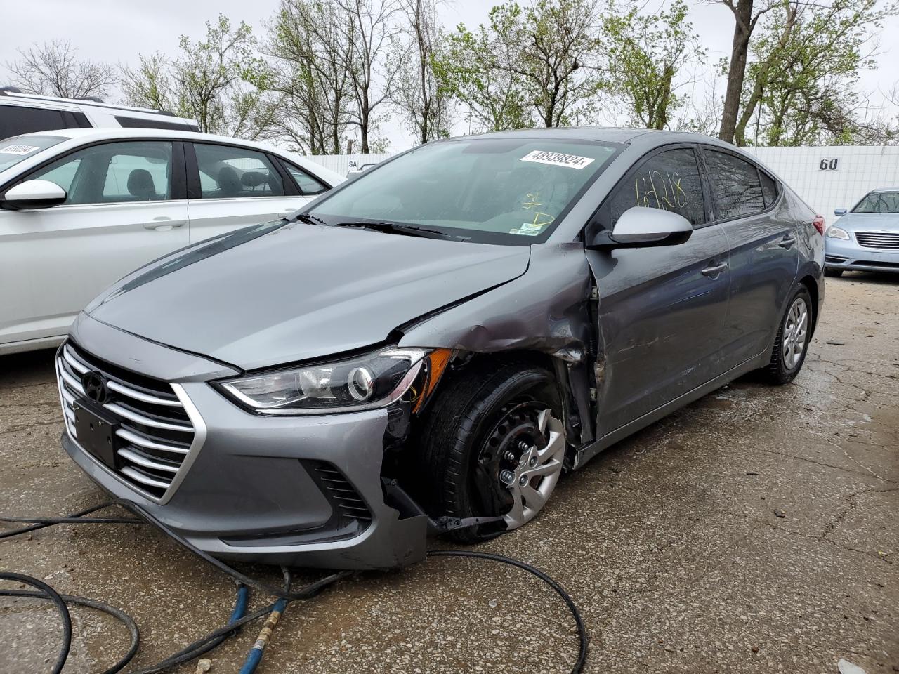 HYUNDAI ELANTRA 2018 kmhd74lfxju475679