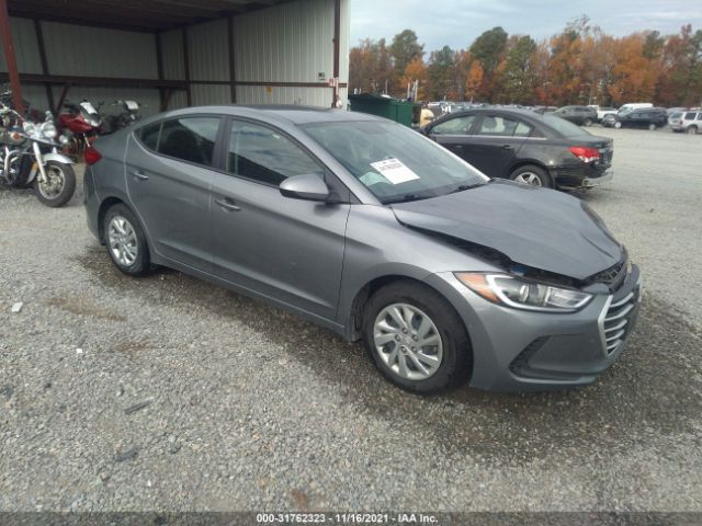 HYUNDAI ELANTRA 2018 kmhd74lfxju555466