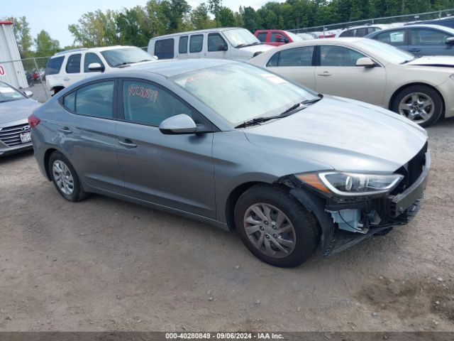 HYUNDAI ELANTRA 2018 kmhd74lfxju575104