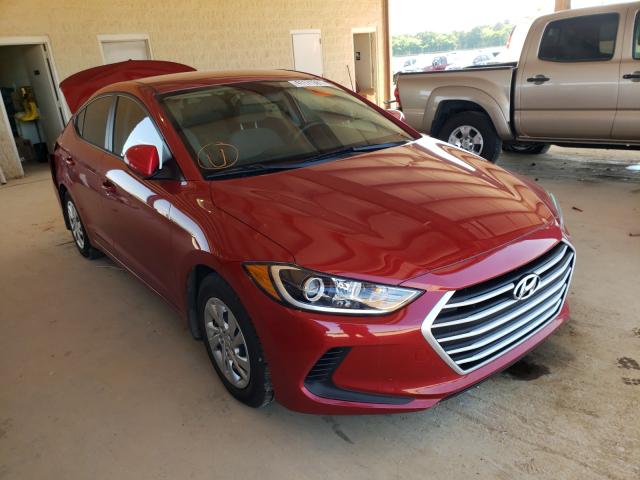 HYUNDAI ELANTRA SE 2018 kmhd74lfxju589617